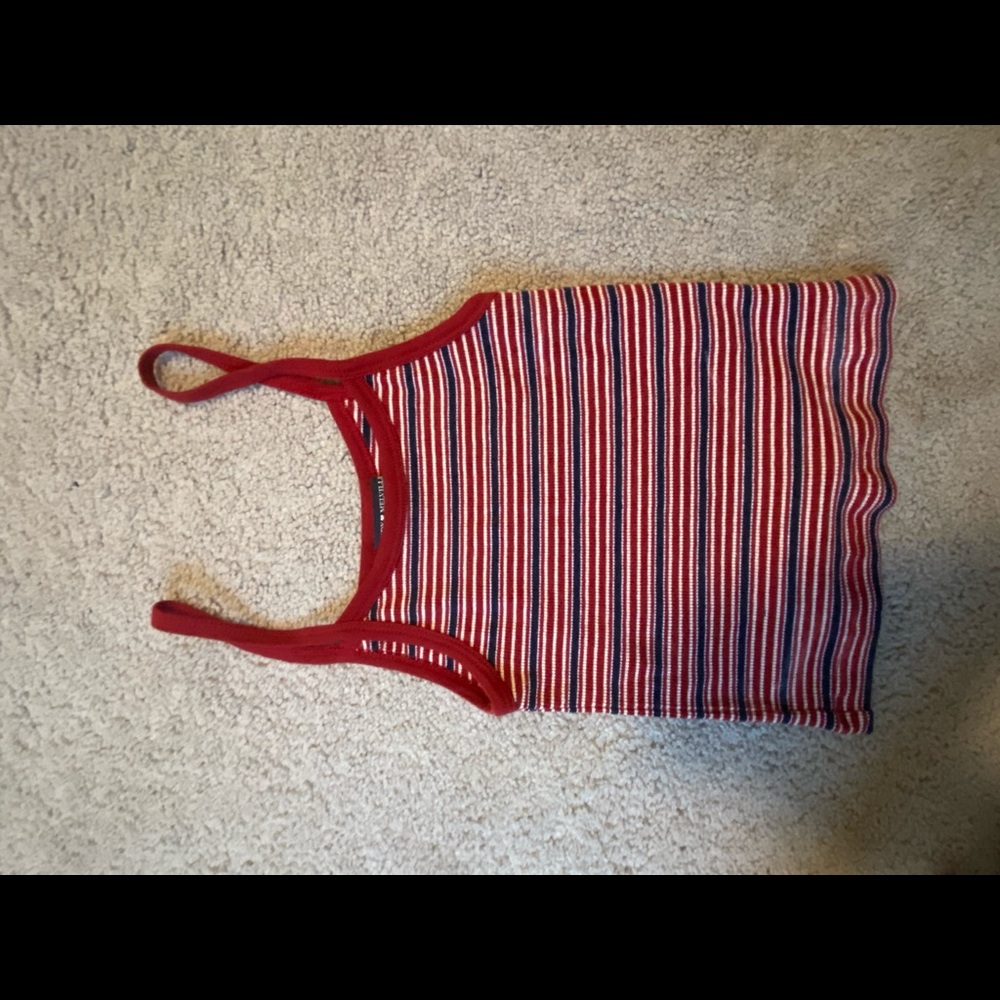 Brandy Melville Striped Crop Top